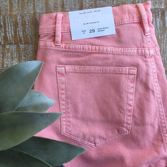 LOFT Denim - LOFT High Waisted Skinny Jeans